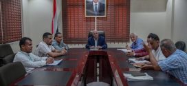 الوزير الشرجبي يوقع اتفاقية لإعادة تأهيل مصادر مياه في أبين