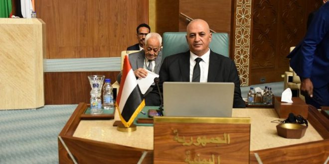 الوزير الشرجبي يؤكد ضرورة تعزيز الشراكة لتحقيق أهداف الأمن المائي العربي