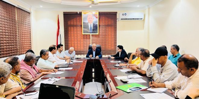 الشرجبي يفتتح اجتماعاً تشاورياً لتحديث النسخة الثالثة من المساهمات المحددة وطنيا