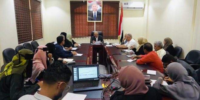 الشرجبي يناقش مع الصليب الأحمر نتائج المرحلة الأولى من المخطط العام لعدن والاستعدادات للمرحلة الثانية