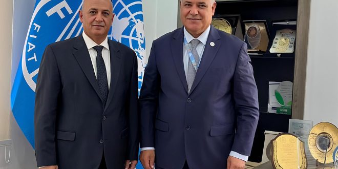 وزير المياه والبيئة يبحث مع منظمة (الفاو) تعزيز التعاون الثنائي